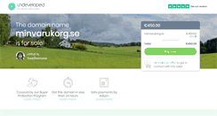 Desktop Screenshot of minvarukorg.se